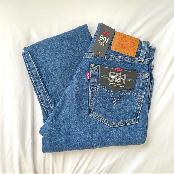 Levi's Denim - Levi’s 501 Original Stretch Cropped Women